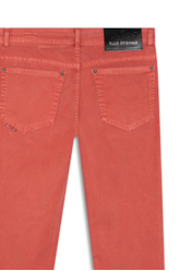 Calca Jogging Color Preppy Punho Goiaba