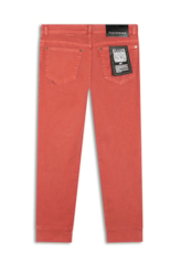 Calca Jogging Color Preppy Punho Goiaba