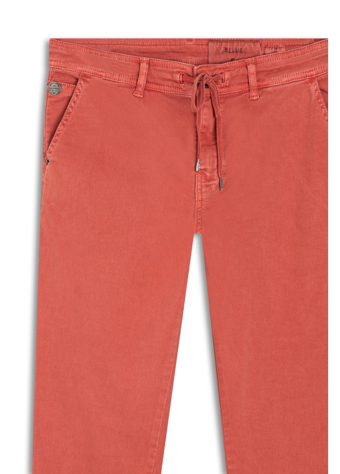 Calca Jogging Color Preppy Punho Goiaba