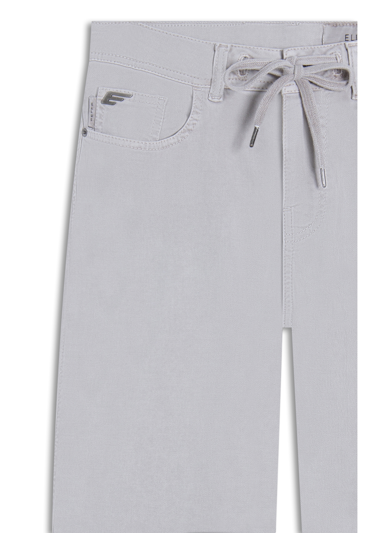 Calça Jogging Color Preppy Reta Et. Zetex Silver