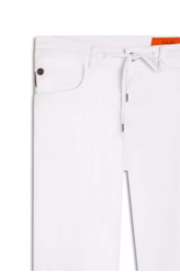 Calça Jogging Color Preppy Slim Branco