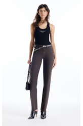 Calça Jogging Color Reta Plumbo