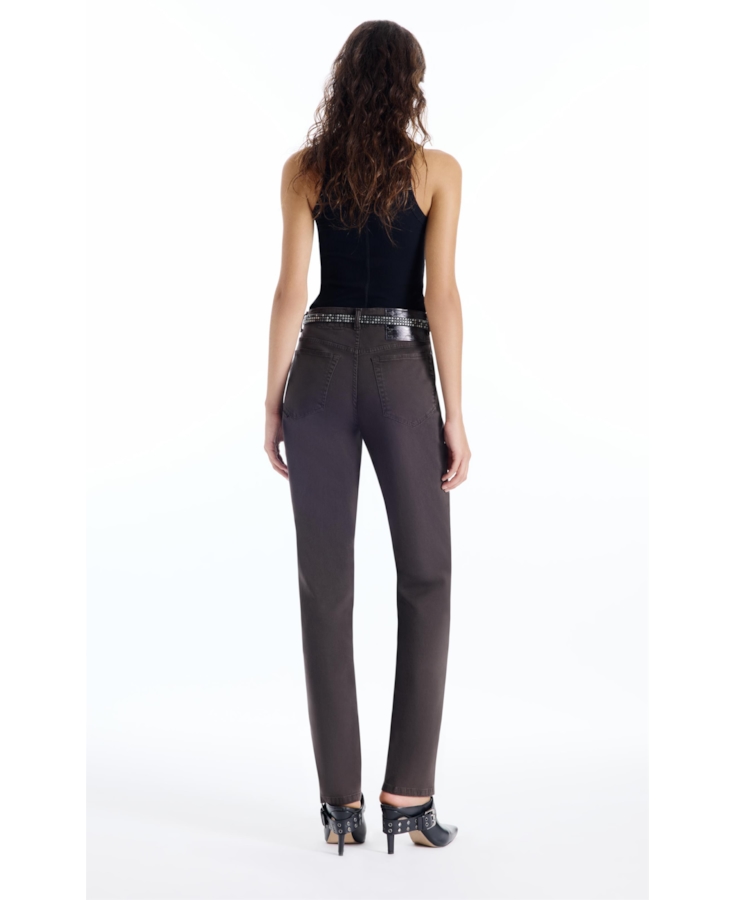 Calça Jogging Color Reta Plumbo
