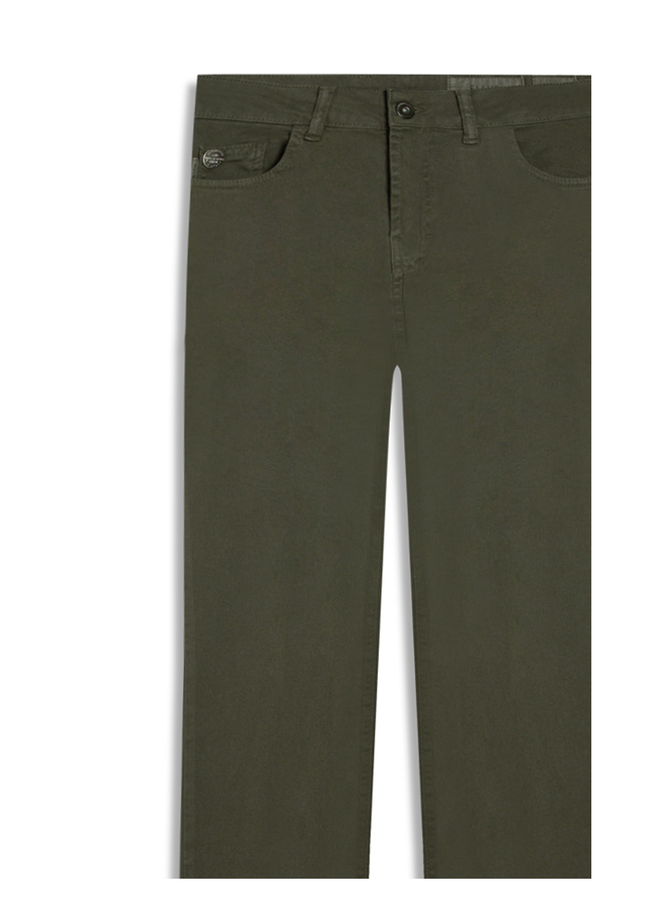 Calça Jogging Color Reta Verde Escuro