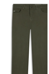 Calça Jogging Color Reta Verde Escuro