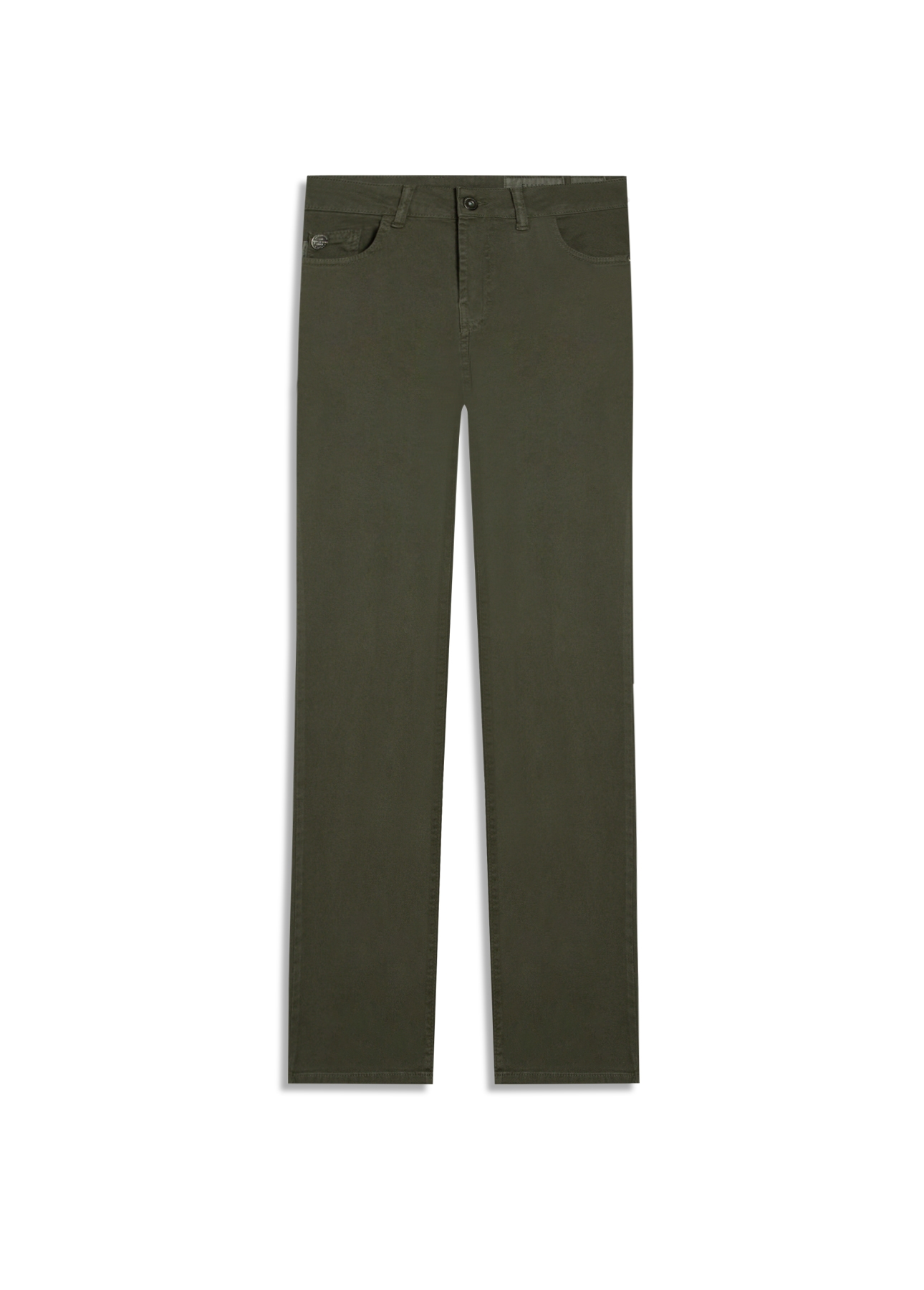 Calça Jogging Color Reta Verde Escuro