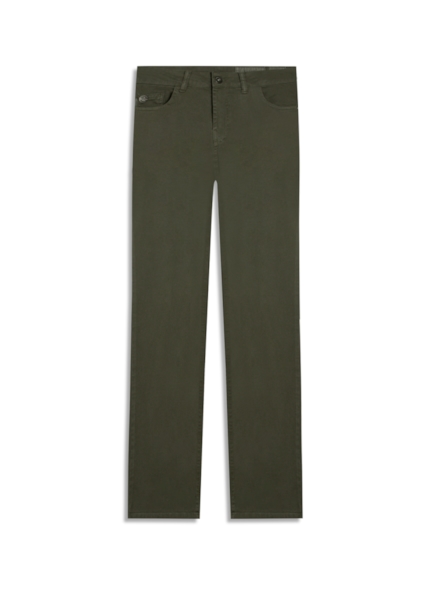 Calça Jogging Color Reta Verde Escuro