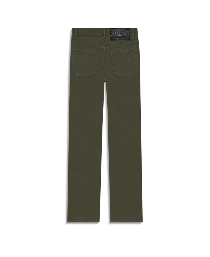 Calça Jogging Color Reta Verde Escuro