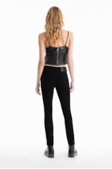 Calça Jogging Color Skinny Preto