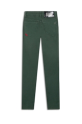 Calça Jogging Color Skinny Verde Escuro