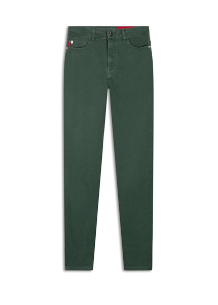 Calça Jogging Color Skinny Verde Escuro