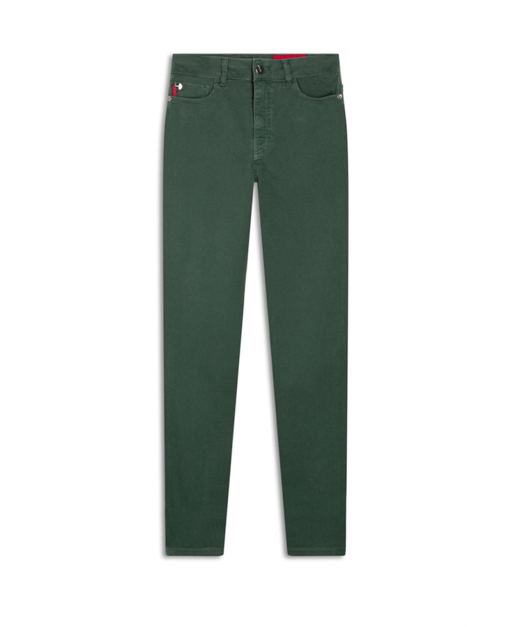 Calça Jogging Color Skinny Verde Escuro