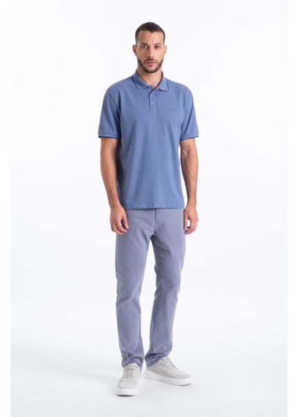 Calça Jogging Color Slim Blue Vintage