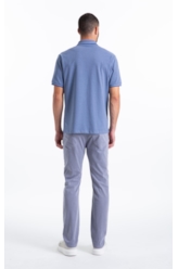 Calça Jogging Color Slim Blue Vintage