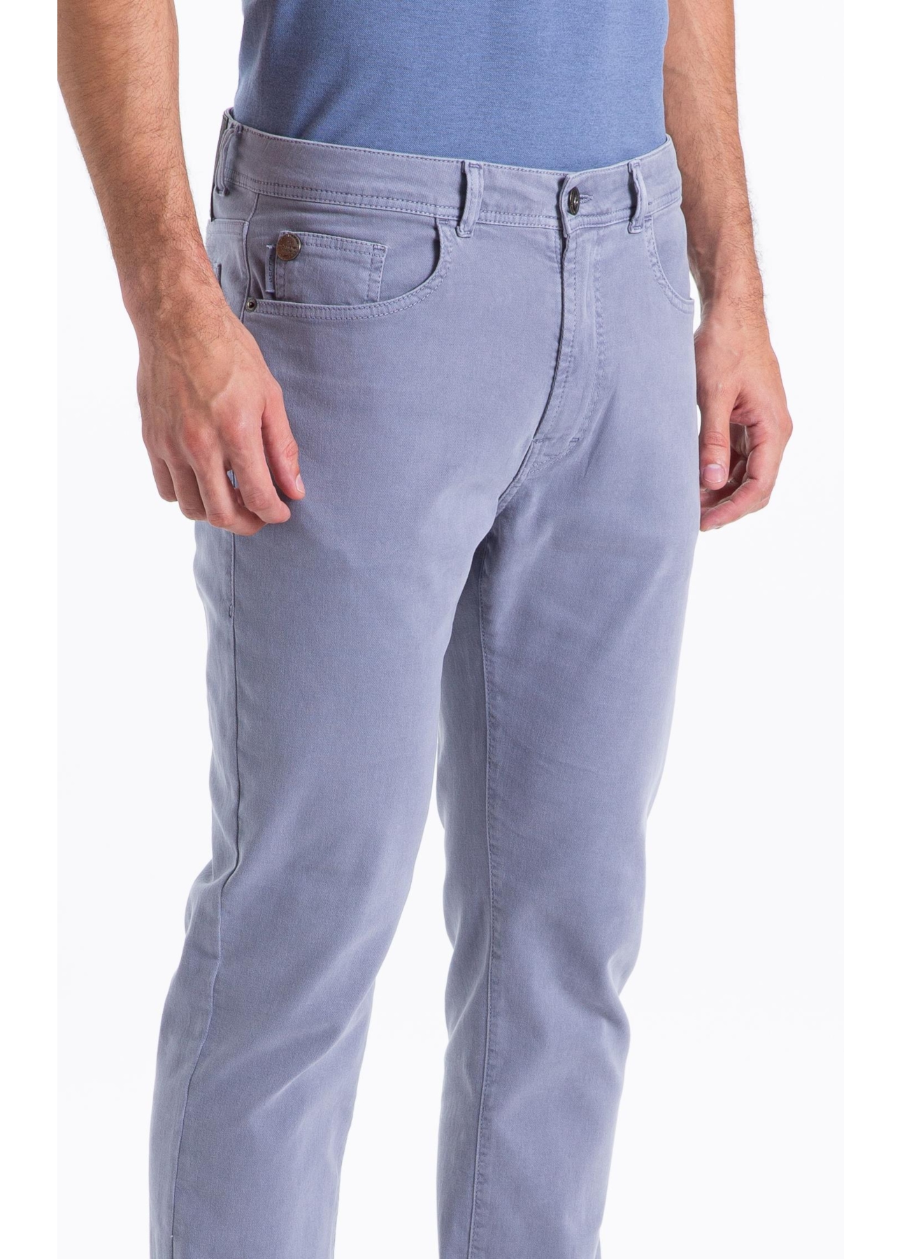 Calça Jogging Color Slim Blue Vintage