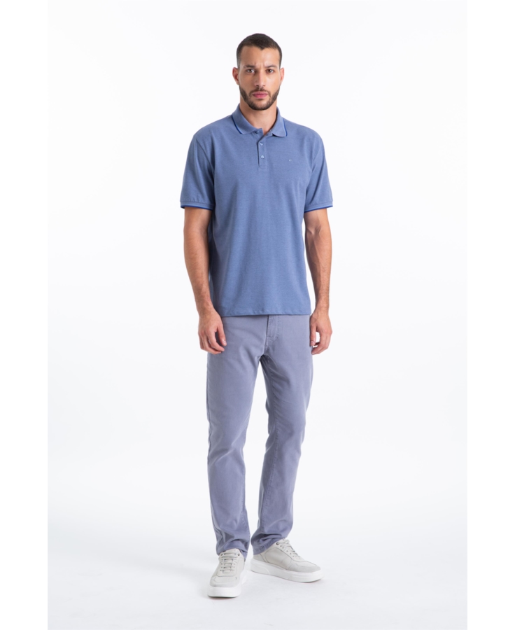Calça Jogging Color Slim Blue Vintage
