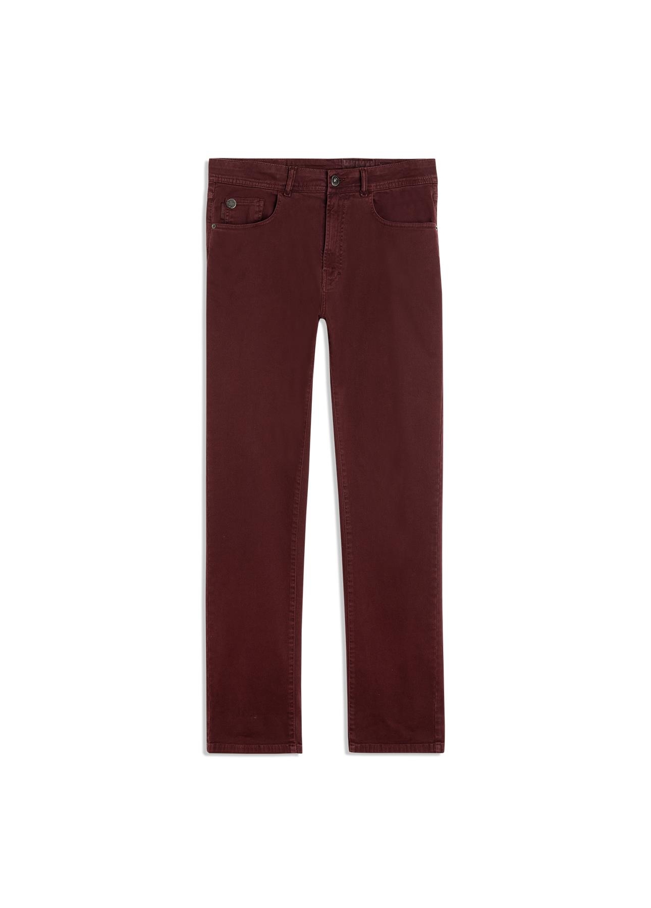 Calça Jogging Color Slim Bordeaux