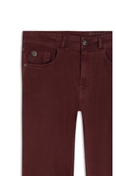 Calça Jogging Color Slim Bordeaux