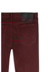 Calça Jogging Color Slim Bordeaux