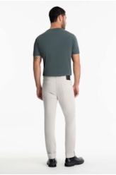 Calça Jogging Color Slim Cinza Claro