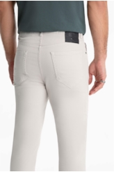 Calça Jogging Color Slim Cinza Claro