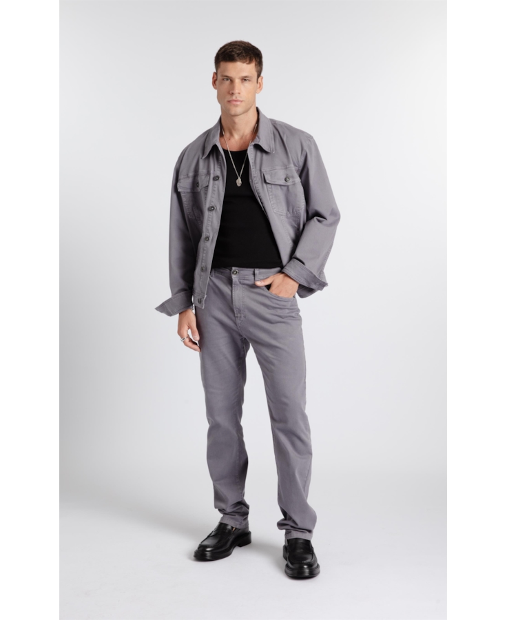 Calça Jogging Color Slim Cinza Claro