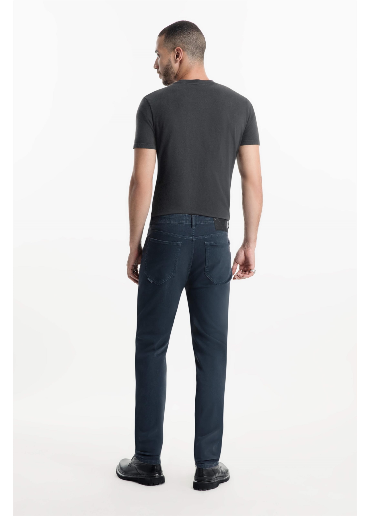 Calça Jogging Color Slim Dark Navy