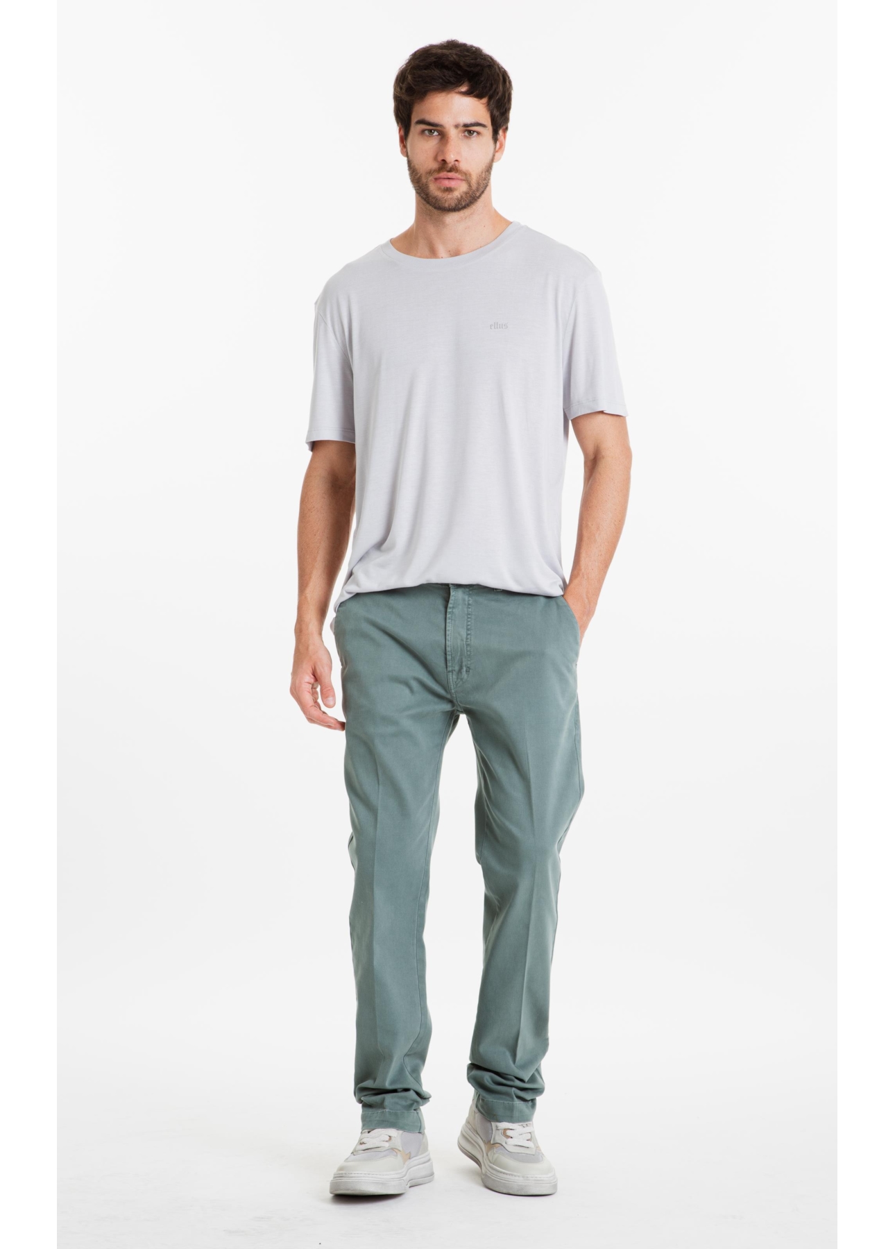 Calça Jogging Color Slim Grama