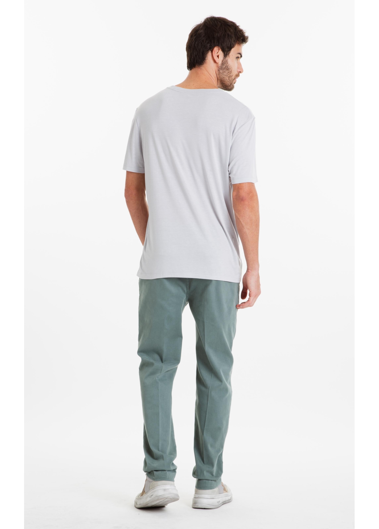 Calça Jogging Color Slim Grama