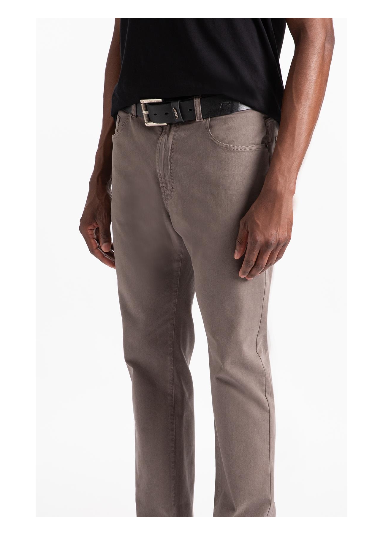 Calça Jogging Color Slim Marrom