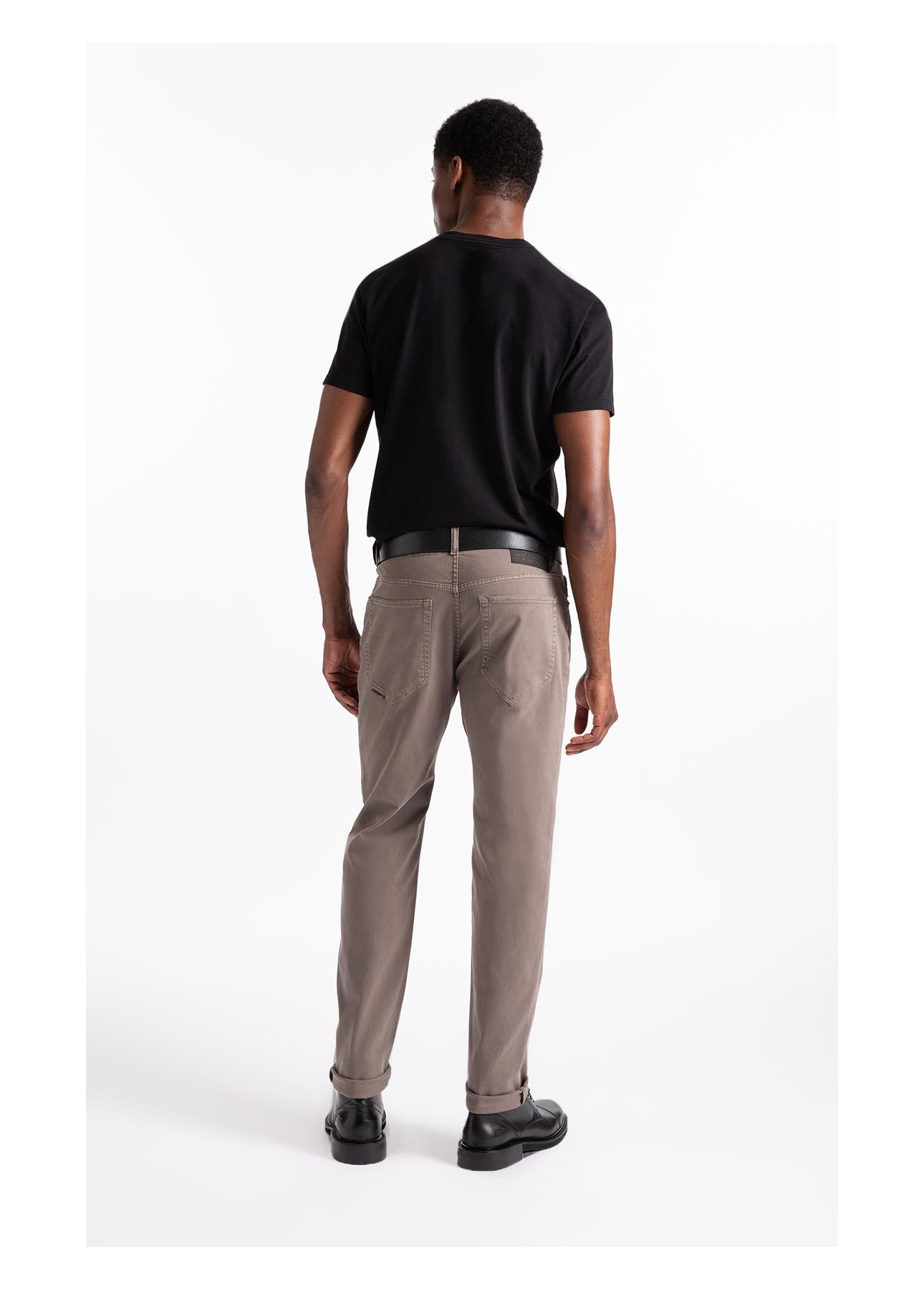 Calça Jogging Color Slim Marrom