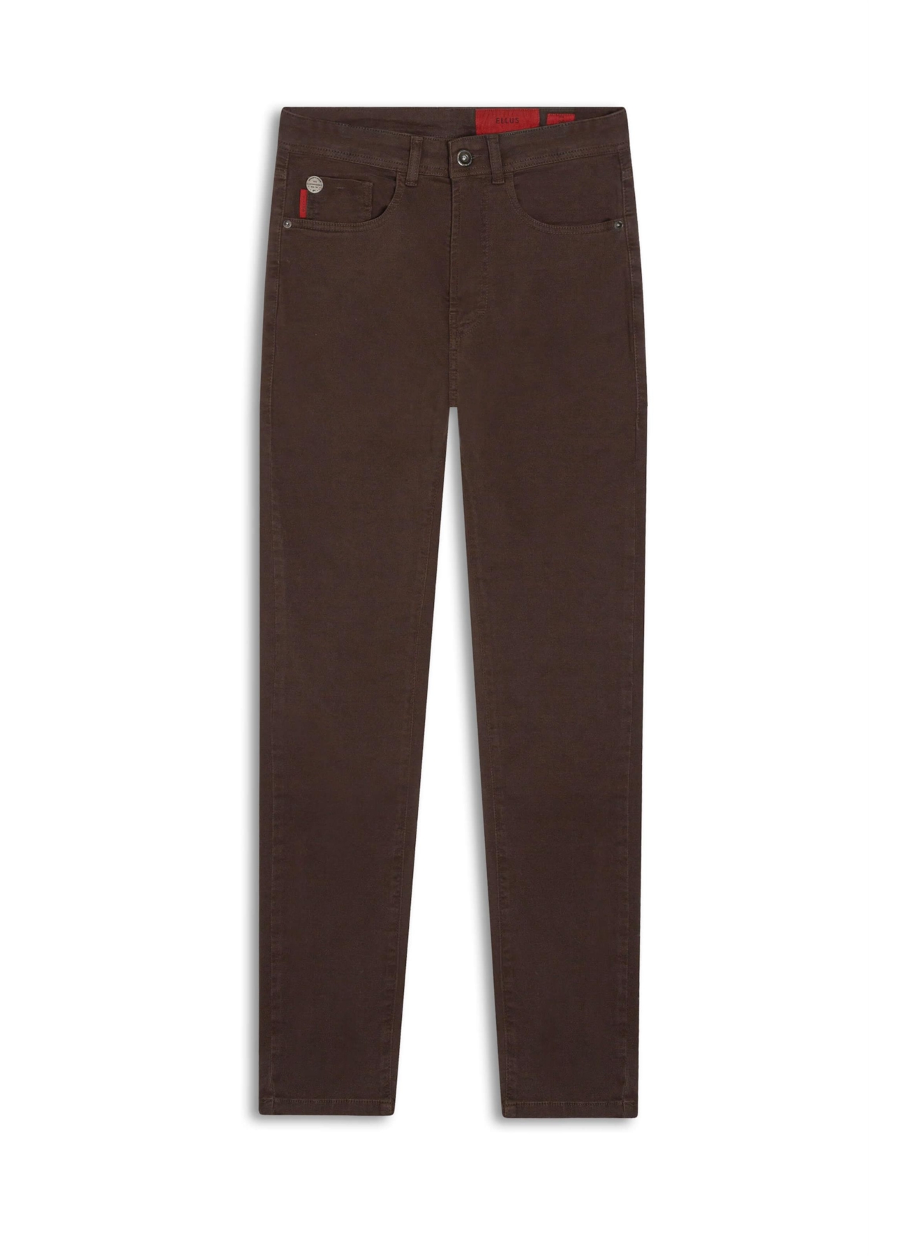Calça Jogging Color Slim Marrom Escuro