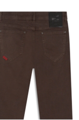 Calça Jogging Color Slim Marrom Escuro