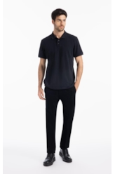 Calça Jogging Color Slim Preto