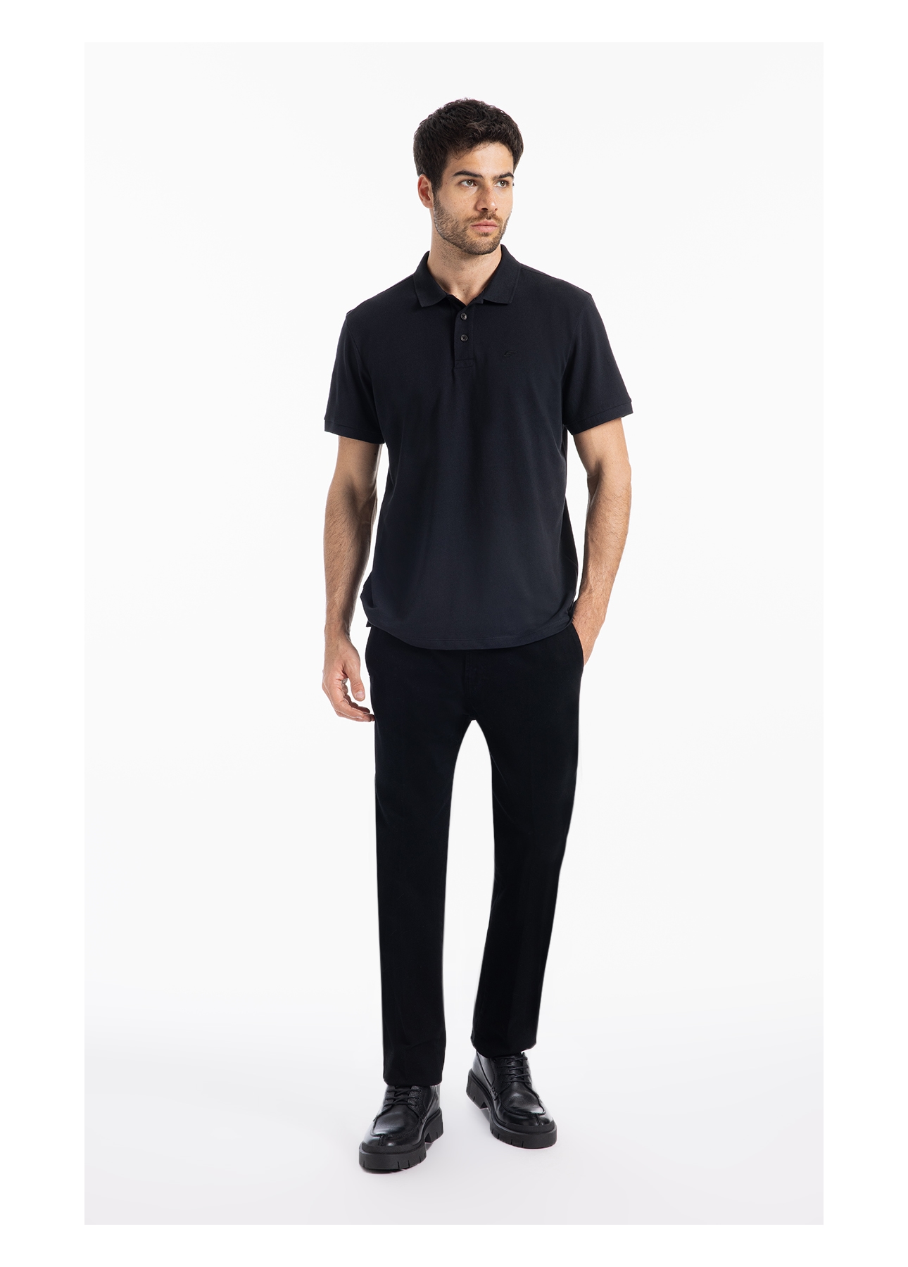 Calça Jogging Color Slim Preto