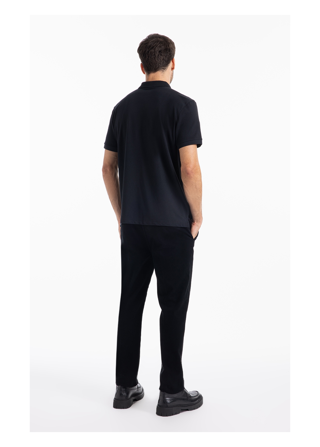 Calça Jogging Color Slim Preto