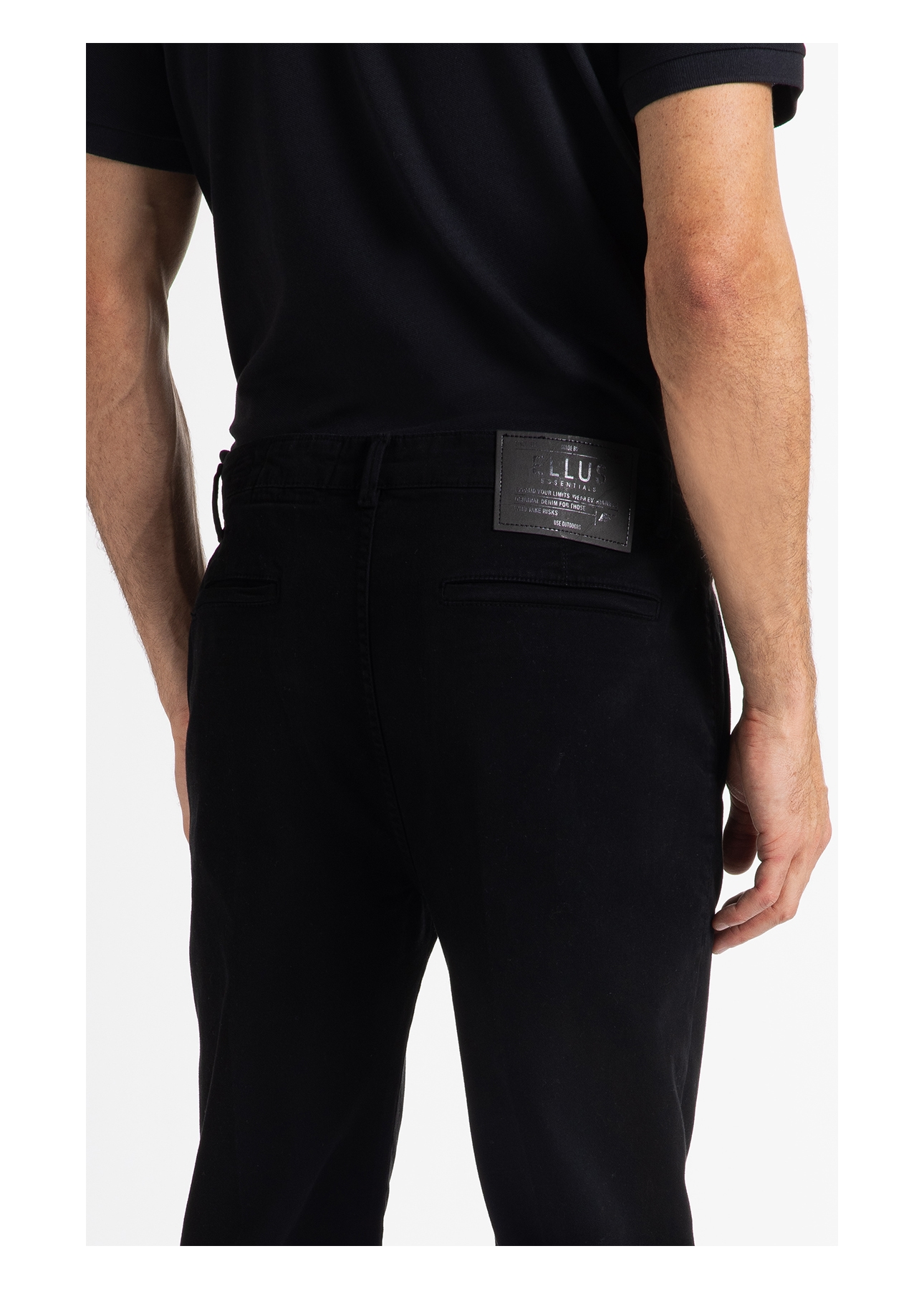 Calça Jogging Color Slim Preto
