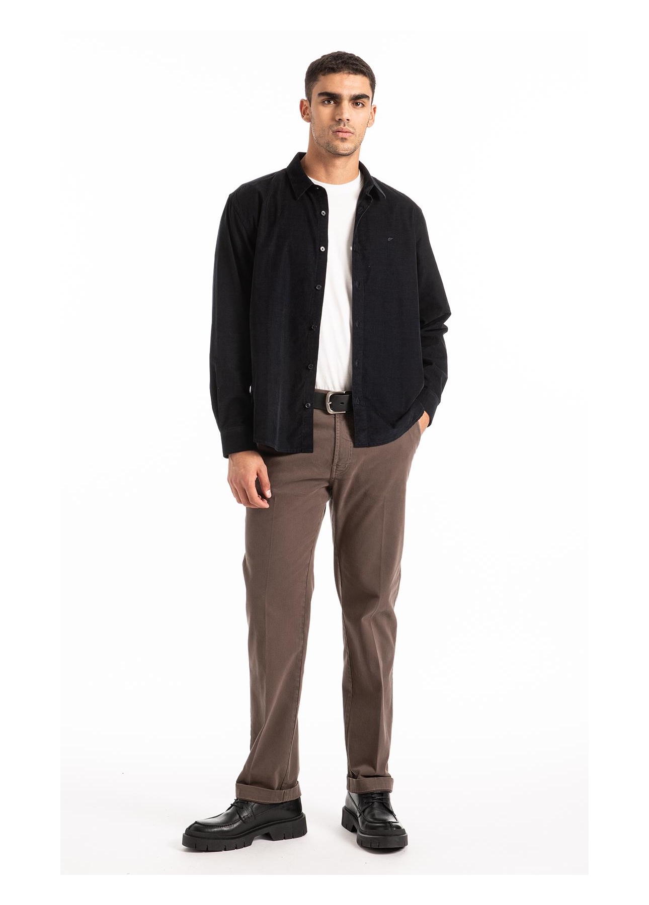 Calça Jogging Color Straight Tabaco