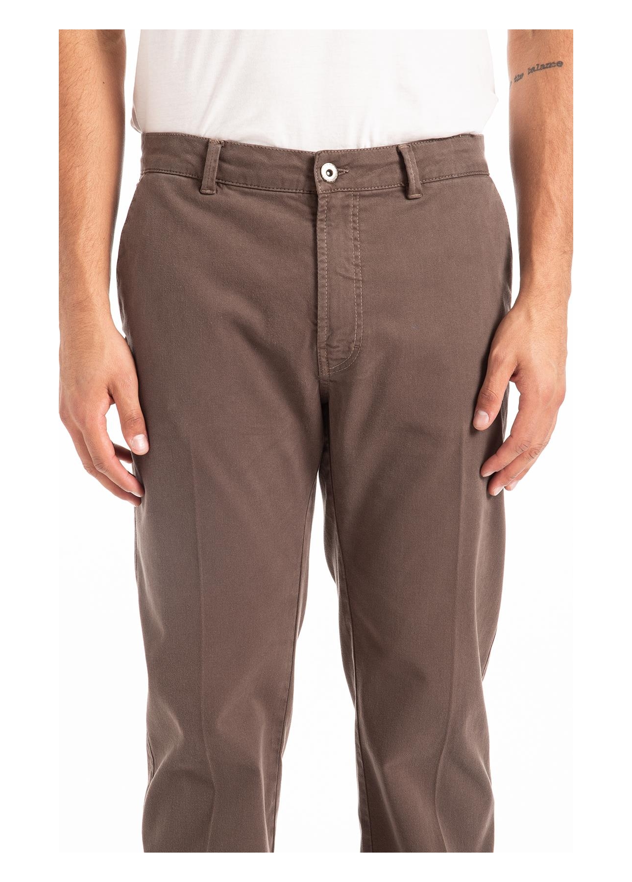 Calça Jogging Color Straight Tabaco