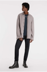 Calça Jogging Indigo 1658-Lav.Escuro C/ Jato