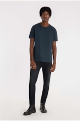 Calça Jogging Indigo 1658-Lav.Escuro C/ Jato