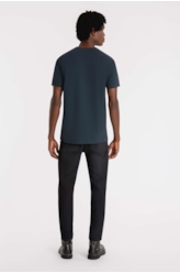 Calça Jogging Indigo 1658-Lav.Escuro C/ Jato