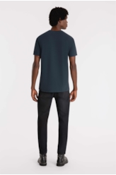 Calça Jogging Indigo 1658-Lav.Escuro C/ Jato
