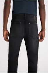 Calça Jogging Indigo 1658-Lav.Escuro C/ Jato