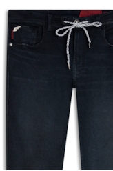 Calça Jogging Indigo 1658-Lav.Escuro C/ Jato