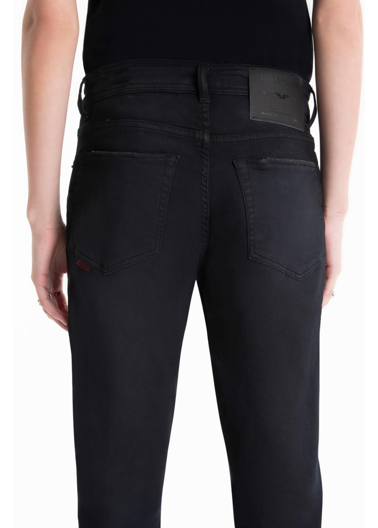 Calca Jogging Indigo Preppy 1658-Lav.Escuro C/ Jato