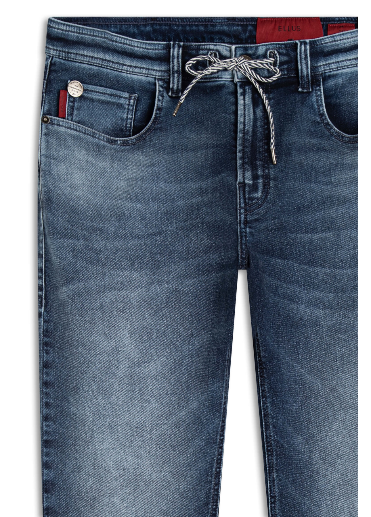 Calca Jogging Indigo Preppy 1866-Lav.Medio C/ Sky