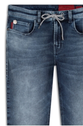 Calca Jogging Indigo Preppy 1866-Lav.Medio C/ Sky