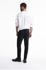 Calça Jogging Indigo Skinny 1658-Lav.Escuro C/ Jato