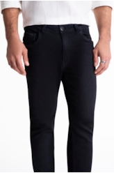 Calça Jogging Indigo Skinny 1658-Lav.Escuro C/ Jato